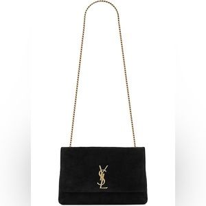 Saint Laurent
Soft Kate Medium Reversible YSL Monogram Crossbody Bag